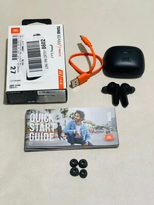 *FAULTY LEFT EARBUD* JBL Tune Beam True Wireless Stereo Earbuds, Black *B-GRADE* - Picture 1 of 8