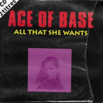 CD, Single - Ace of Base ‎– All That She Wants Label:Metronome ‎– 861 270-2 Pop - Image 1 of 2