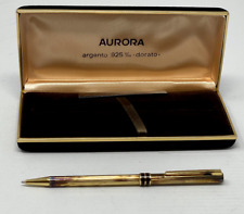 Aurora Marco Polo 336, Sterling Silver Gilt Ball Point Sphere Occasion