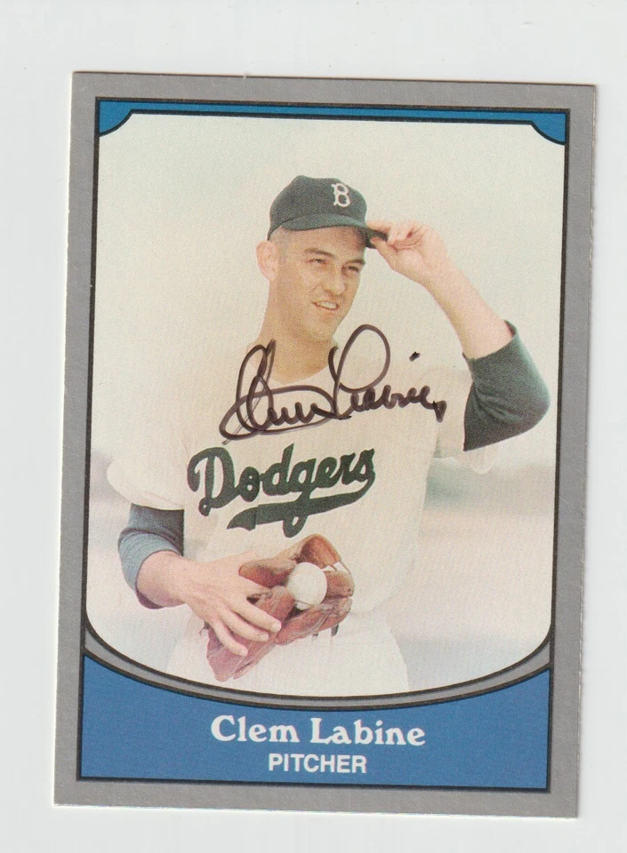 Clem Labine - Signed Autographed Pacific Baseball Legends Card #89 - Dec 2007 - Image 1 of 1
