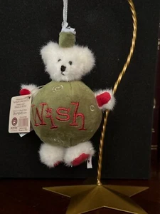 Boyds Bears: Colección Fashion Family - WISH PLUMP'N WADDLE - Adorno. - Imagen 1 de 3