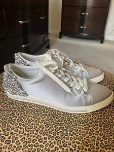 Badgley Mischka “Shirley” Crystal Encrusted Sneaker - Picture 1 of 7
