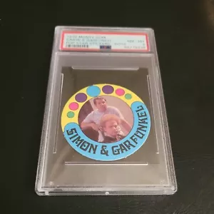 Monty Gum Pop Star 1972 pegatinas puntos de tela versión PSA 8 casi nuevo-como nuevo - Imagen 1 de 3