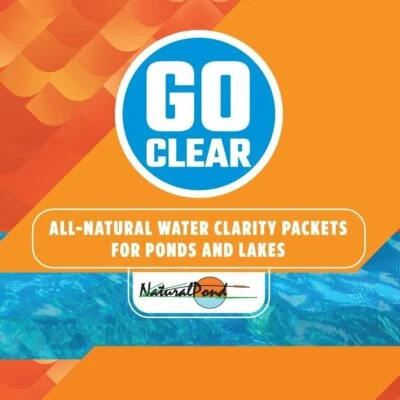 NaturalPond GoCLEAR All-Natural Water Clarity Packets for Ponds and Lakes - Image 1 of 3