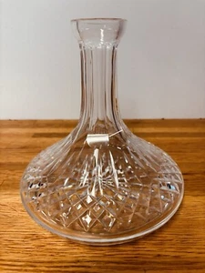 Vintage Waterford Lismore Schiffe Dekanter Boden ohne Stopfen 7 1/4" H - Bild 1 von 10