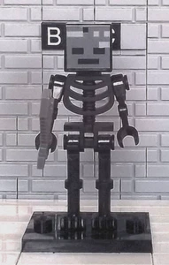 LEGO Minecraft 21266 Wither Skeleton - Straight Arms Minifigure! - Picture 1 of 4