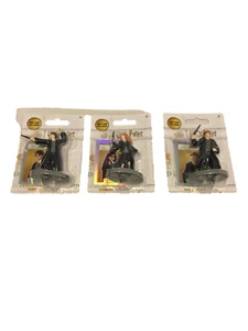 WIZZARDIND WORLD Set of 3 Harry Potter 2.5" Mini Figurines With Bonus Card NIP - Picture 1 of 10