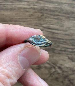 ROMAN. (1ST-2ND CENTURY A.D). BRONZE SEAL FINGER RING. - Imagen 1 de 3
