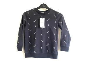 Tu Sainsburys boys navy blue long sleeve sweatshirt jumper age 6 years Skateboar - Picture 1 of 5