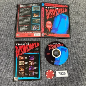 A Night to Dismember DVD - Doris Wishman's Cult Classic OOP VGC Horror Movie - Imagen 1 de 6
