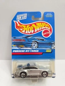 Porsche 911 Targa 95537 1997 Hot Wheels coleccionista # 608 rueda grande - Imagen 1 de 7