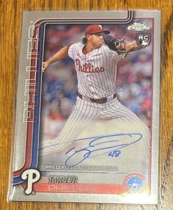 2025 Topps Chrome Baseball Rookie Autograph Tyler Phillips #RA-TP RC Auto - Picture 1 of 2