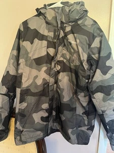Columbia Interchange CAMO Omni Tech Omni Heat 3 in 1 Full Zip Jacket Coat Sz XL - Picture 1 of 6
