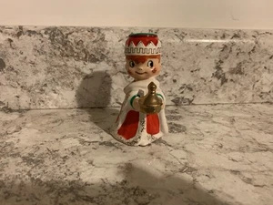 Candelabro campana Holt Howard Wisemen 1960 vintage Navidad mediados de siglo mod - Imagen 1 de 8