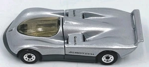 Matchbox 1989 Oldsmobile Aerotech Silver 1:66 Diecast Opening Hood Loose NM - Picture 1 of 7