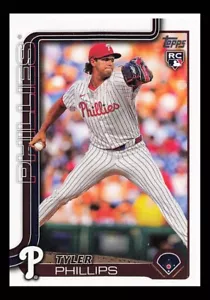 2025 Topps Series One-Tyler Phillips (RC) #293-Phillies-RM73 - Picture 1 of 2
