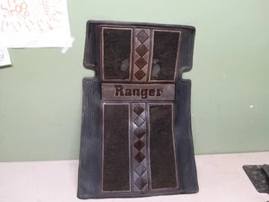 vintage 70er-80er Jahre Ford Ranger Fußmatte braun selten - Bild 1 von 5