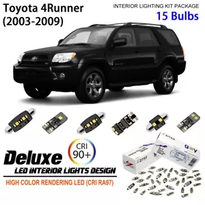 Kit de luces interiores LED para accesorios bombillas LED Toyota 4Runner 2003-2009 - Imagen 1 de 8