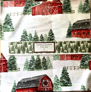 New Wilmington, "Country Cardinals" Layer Cake 42 -10" Squares Quilting Fabric - Picture 1 of 3