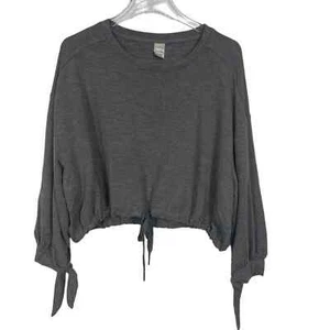 L Space My Girl Pullover Top Grey Size M/L NEW - Picture 1 of 8