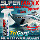 BOAT WAX CERAMIC COATING SPRAY "LONG LASTING" ALL SURFACE TRICURE PROTECTION