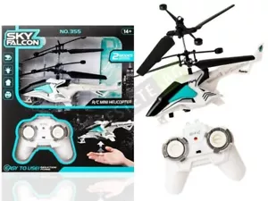 Rechargeable Sensor Sky Falcon Remote Control Helicopter Toys For Kids Best Gift - Picture 1 of 5