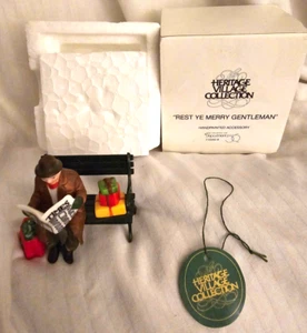 Heritage Village Christmas Holiday Collection "Rest Ye Merry Gentleman" - Bild 1 von 6