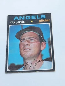 Ray Jarvis 1971 Opc O-pee-chee Super Rare Set Break Angels Higher Numbers Nice - Picture 1 of 2