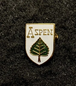 Insignia de prendedor de esquí ASPEN COLORADO estación de esquí recuerdo viaje - Imagen 1 de 3