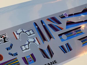 Pegatinas Transformers G1 Repro para G1 OCTANE - Imagen 1 de 1