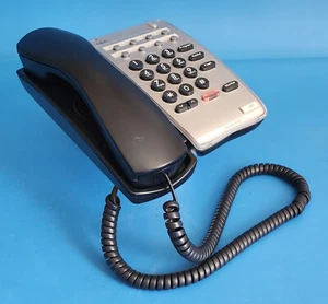 NEC DTR-1HM-1 Black Single Line Analog 8 Button Phone Stock No. 780025 - Picture 1 of 22