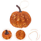 20 Pcs Foams Pumpkins Props Small Glitter Lifelike Autumn Table Fake