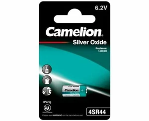 1 Pile 4SR44 / 4AG13 KS28 PX28 V28PX oxyde d'argent sous blister 6.2V Camelion - Zdjęcie 1 z 1