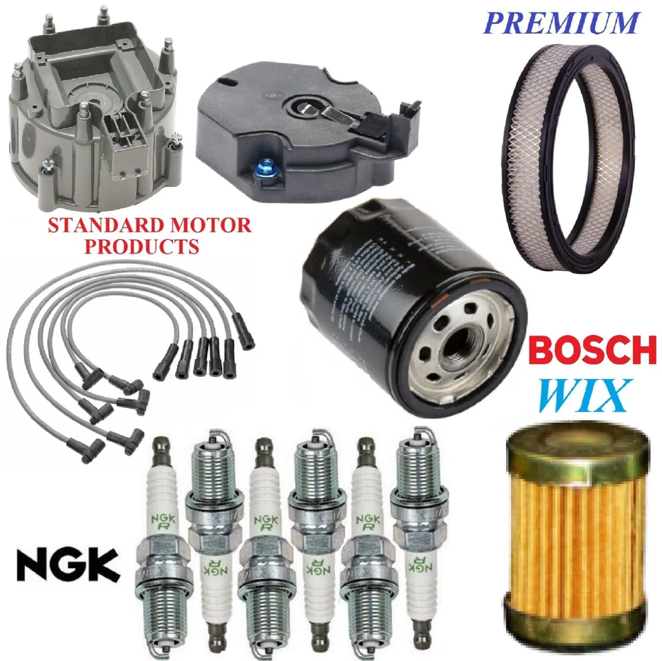 Kit de afinación filtros tapa cable bujías para Pontiac Grand Lemans V6 3,8 L 1978 Foto 1 de 1