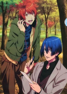 klarer Aktenordner Promo Uta no Prince Sama Anime Hijirikawa Masato Ittoki Otoya - Bild 1 von 2