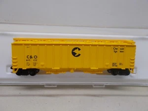 BOWSER-#37040-CHESSIE SYSTEM/C & O-AIRSLIDE HOPPER #619177~ N-SCALE - Picture 1 of 4