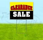 CLEARANCE SALE 18x24 Yard Sign WITH STAKE Corrugated Bandit USA BUSINESS DEALS