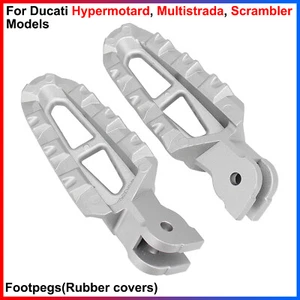 For Ducati Hypermotard, Multistrada, Scrambler - 1 Pair (Left & Right) Footpegs - Bild 1 von 12
