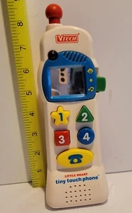 vtech little smart tiny touch phone toddlers toys works great - Picture 1 of 6
