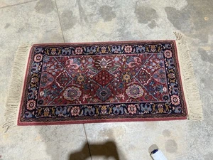 AUTHENTIC KARASTAN ESPAHAN RUNNER RUG 2.2x4 PATTERN #766 (14) - Picture 1 of 5