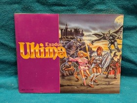 Ultima Exodus Nintendo NES Manual Instruction Booklet Authentic Book No Game