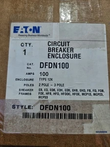EATON DFDN100 600VAC 100A NSFS OEM NOS BOX WAS OPENED FOR PICTURES FREE SHIPPING - Picture 1 of 19