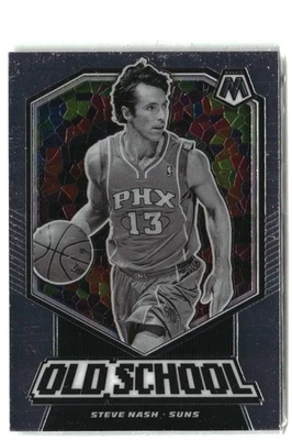 2019-20 Panini Mosaic #1 Steve Nash Old School - Image 1 of 2