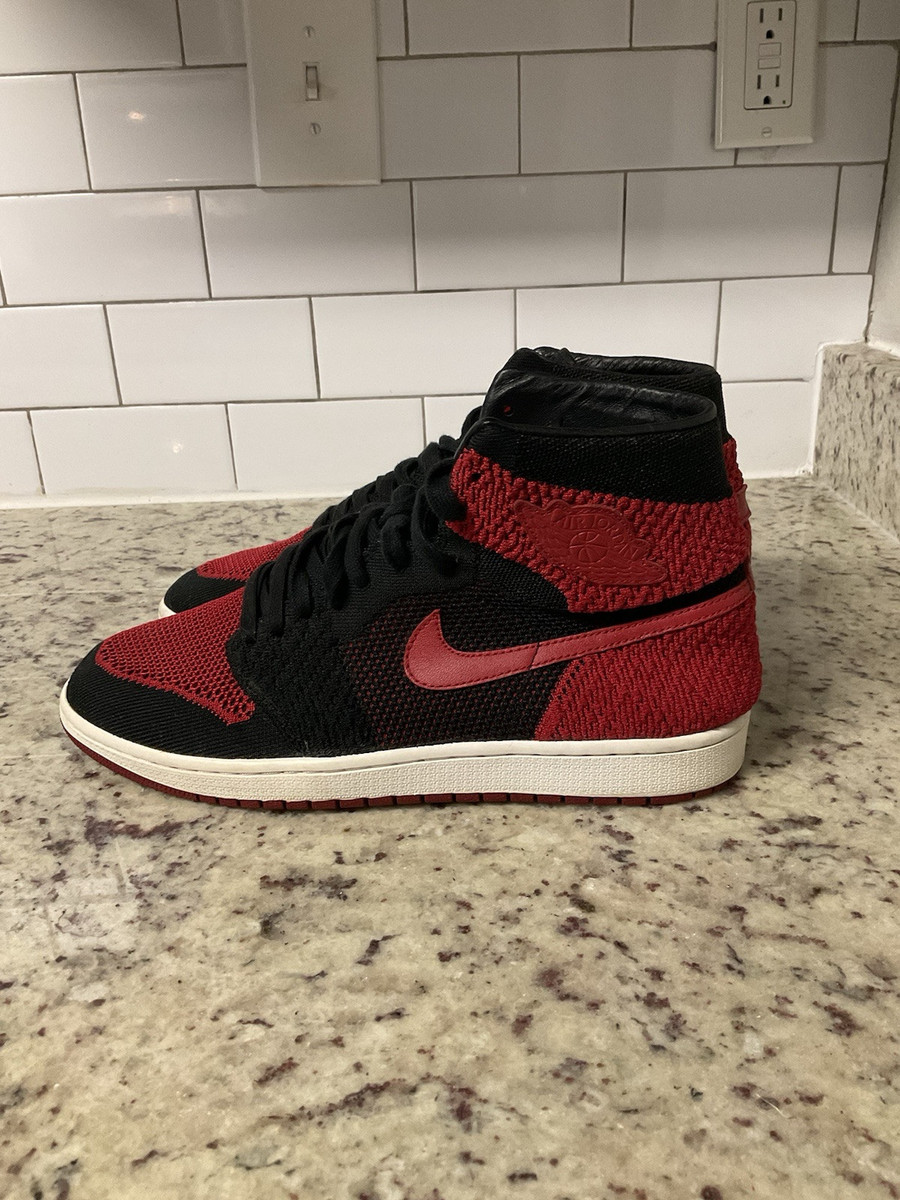 Jordan 1 Retro OG Flyknit High Bred for Sale | Authenticity Jordan 1 Retro OG Flyknit High Bred for Sale | Authenticity