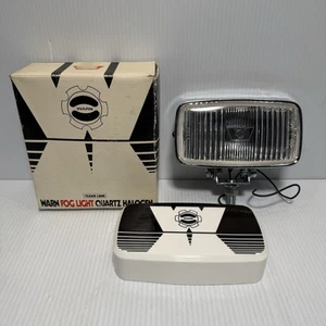 RARE NOS WARN Offroad Clear Glass Chrome Driving Fog Light W310 Vintage - Bild 1 von 9