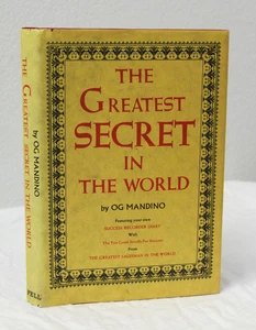 The Greatest Secret in the World by Og Mandino (1972, HCDJ, First Ed, Signed) - Imagen 1 de 19