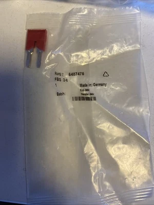 Phoenix Contact FBS 2-8 Connector 2-Pole Red - Image 1 of 4