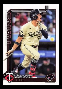 2025 Topps Series One-Brooks Lee(RC)#317 Minnesota Twins-RM73 - Picture 1 of 2