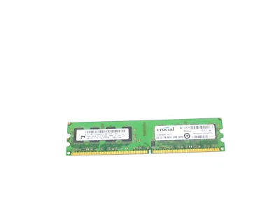 Micron 2GB 2Rx8 PC2-5300U DDR2 667MHz DIMM Memory RAM MT16HTF25664AY-667 - Image 1 of 3