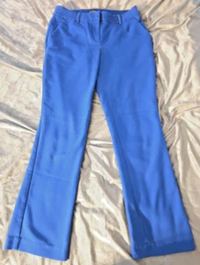Express Pants Women’s 2S Royal Blue Stretch Dress Slacks Work Columnist - Picture 1 of 8